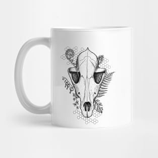 Opossum Skull Design Mug